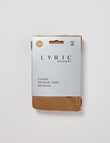 Lyric Opaque Tight, 50 Denier, 2-Pack, Sand product photo View 02 S