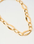 Whistle Chunky Chain Necklace, Gold Tone product photo View 02 S