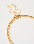 Whistle Multi Layered Necklace, Gold Tone & Resin product photo View 03 S
