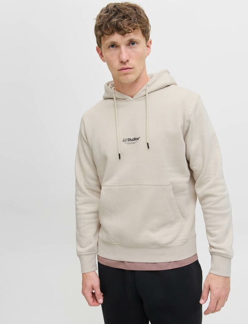 Jack & Jones Sweatshirt Soho Hoodie, Moonbeam product photo View 02 L