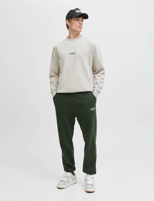 Jack & Jones Soho Crew Sweatshirt, Moonbeam product photo View 05 L