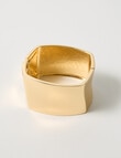 Whistle Wide Bracelet, Gold Tone product photo View 02 S