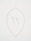 Whistle Crystal Jewellery Gift Set, Silver Tone product photo