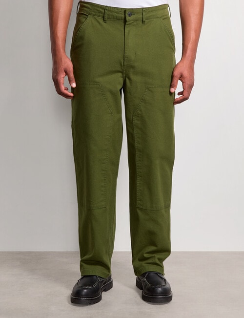 AIR SPACE Carpenter Pant, Green product photo View 05 L