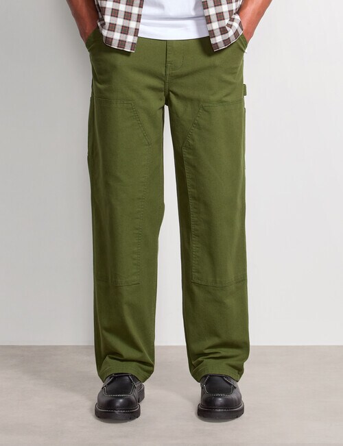 AIR SPACE Carpenter Pant, Green product photo View 02 L