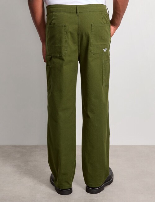 AIR SPACE Carpenter Pant, Green product photo View 03 L