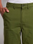AIR SPACE Carpenter Pant, Green product photo View 04 S