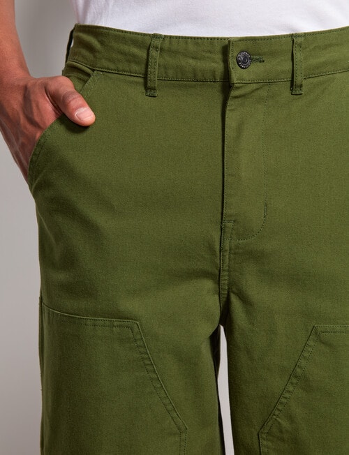 AIR SPACE Carpenter Pant, Green product photo View 04 L
