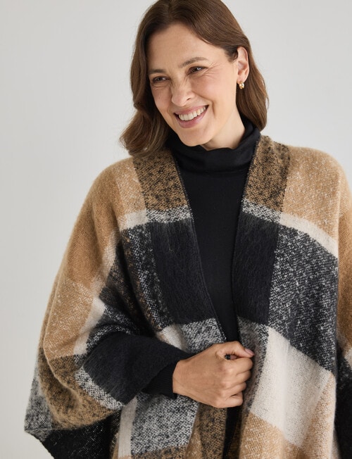 Boston + Bailey Check Wraps, Black Check product photo