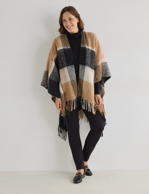 Boston + Bailey Check Wraps, Black Check product photo View 03 L