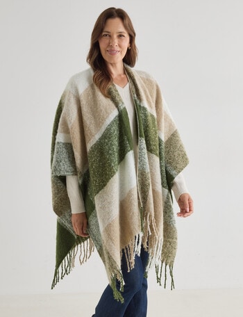 Boston + Bailey Check Wraps, Green Check product photo