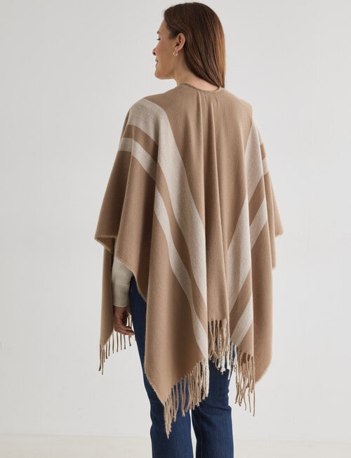 Boston + Bailey Check Wraps, Mocha & Ivory product photo View 02 L