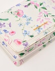 Boston + Bailey Floral Printed Crossbody Bag, White Floral product photo View 05 S