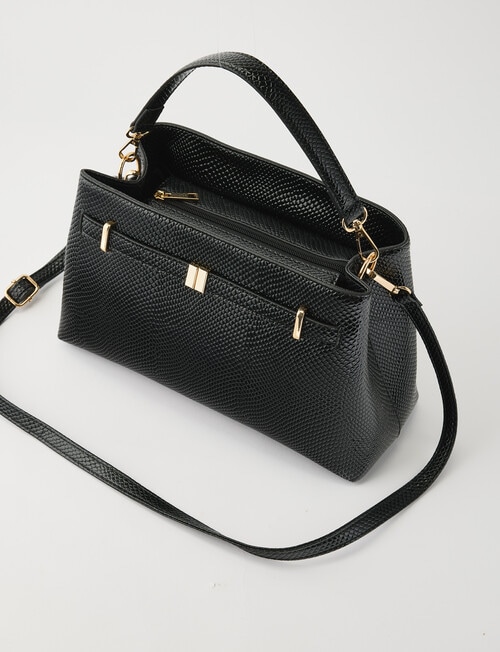Boston + Bailey Vintage Shopper Bag, Black product photo View 03 L