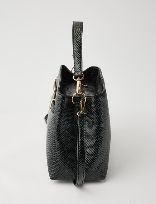 Boston + Bailey Vintage Shopper Bag, Black product photo View 04 L