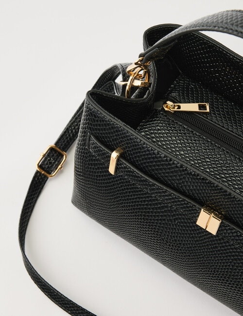 Boston + Bailey Vintage Shopper Bag, Black product photo View 06 L