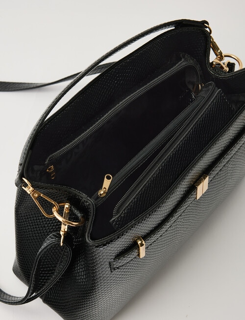 Boston + Bailey Vintage Shopper Bag, Black product photo View 07 L