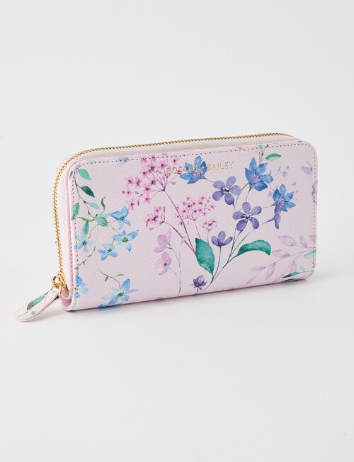 Boston + Bailey Floral Printed Wallet, Pink Floral product photo