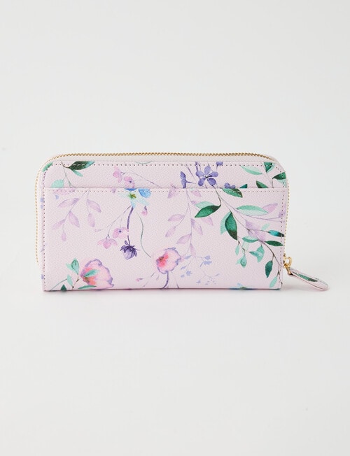 Boston + Bailey Floral Printed Wallet, Pink Floral product photo View 02 L