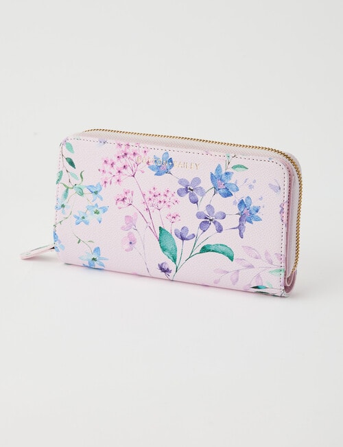 Boston + Bailey Floral Printed Wallet, Pink Floral product photo View 03 L