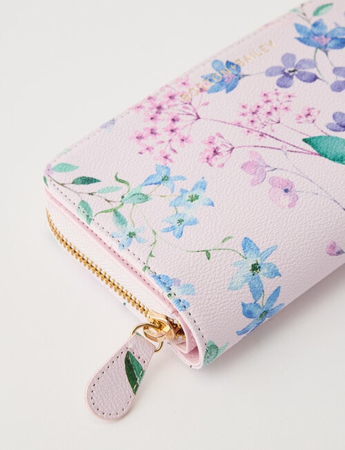 Boston + Bailey Floral Printed Wallet, Pink Floral product photo View 04 L