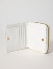 Boston + Bailey Small Wallet with Coin Pocket, White Floral product photo View 05 S