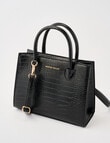Boston + Bailey Classic Shopper Bag, Black Croc product photo View 03 S