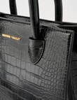 Boston + Bailey Classic Shopper Bag, Black Croc product photo View 05 S