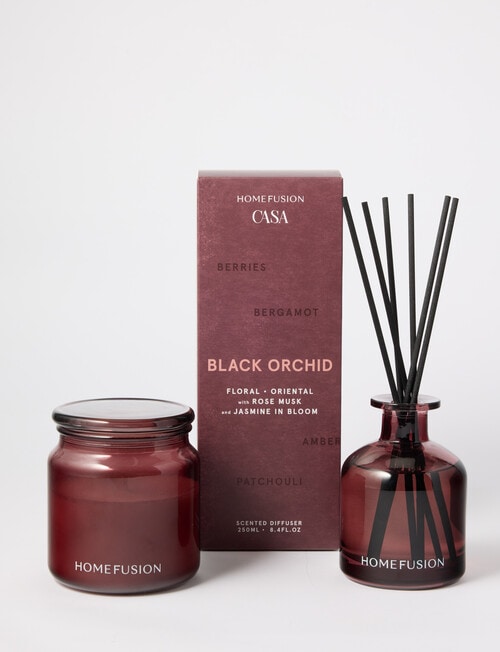 Home Fusion Casa Black Orchid Candle, 300g product photo View 03 L