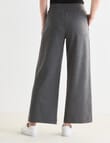 Whistle Wide Leg Ponte Pant, Charcoal product photo View 02 S