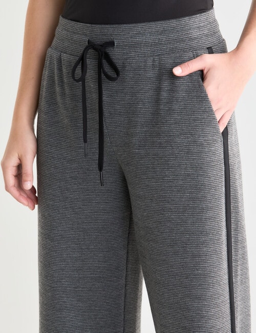Whistle Wide Leg Ponte Pant, Charcoal product photo View 04 L