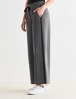 Whistle Wide Leg Ponte Pant, Charcoal product photo View 05 S