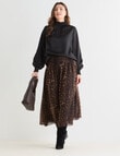 Whistle Hammered Satin Blouse, Black product photo View 08 S