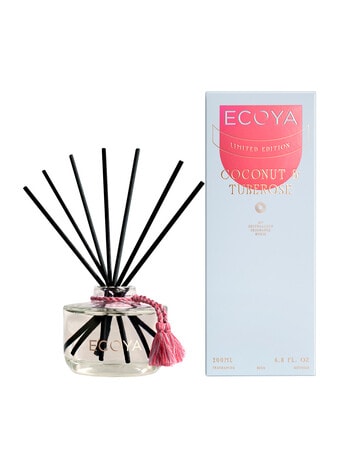 Ecoya Reed Diffuser, Coconut & Tuberose, 200ml product photo