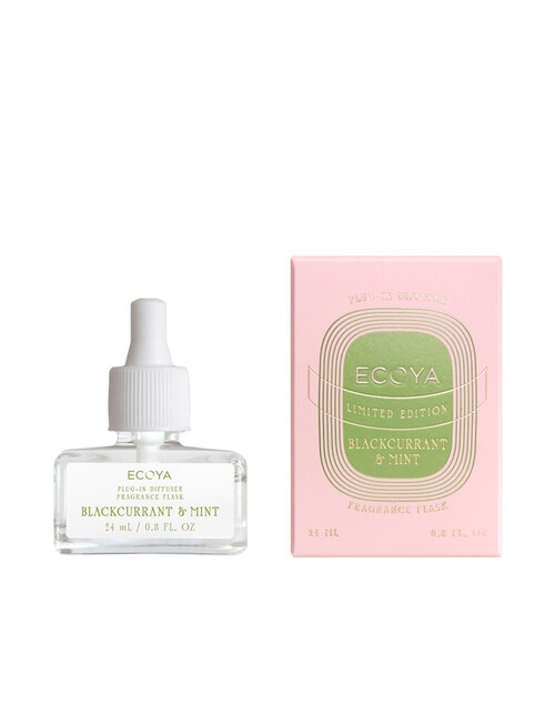Ecoya Plug-In Diffuser Flask, Blackcurrant & Mint, 24ml product photo