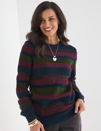 Ella J Striped Jumper, Multi product photo