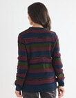 Ella J Striped Jumper, Multi product photo View 02 S