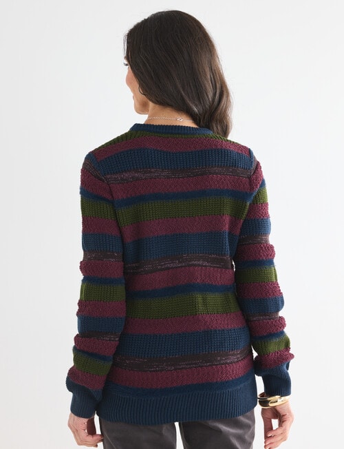 Ella J Striped Jumper, Multi product photo View 02 L
