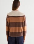 Jigsaw Beaufort Polo Sweater, Camel product photo View 02 S