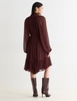 State of play Leia Mini Dress, Dark Cherry product photo View 02 S