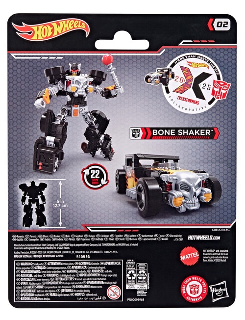 Transformers Gen Collab Hot Wheels, Assorted product photo View 02 L
