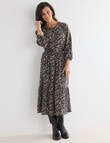 Ella J Animal Tiered Dress, Animal product photo View 05 S