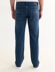Chisel Straight Leg Stretch 5-Pocket Jean, Ex Indigo product photo View 02 S