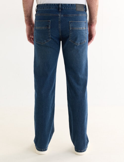 Chisel Straight Leg Stretch 5-Pocket Jean, Ex Indigo product photo View 02 L