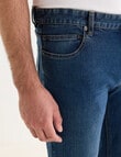 Chisel Straight Leg Stretch 5-Pocket Jean, Ex Indigo product photo View 04 S