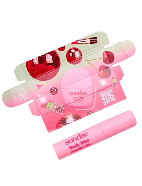 Sundae Body Mist Mini, Always Late product photo View 04 L