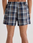 Chisel Cotton Check Boxer, 3-Pack, Navy & Green product photo View 03 S
