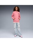 Puma Mid 90s Graphic Relaxed Fit Hoodie, Wild Pink product photo View 02 S