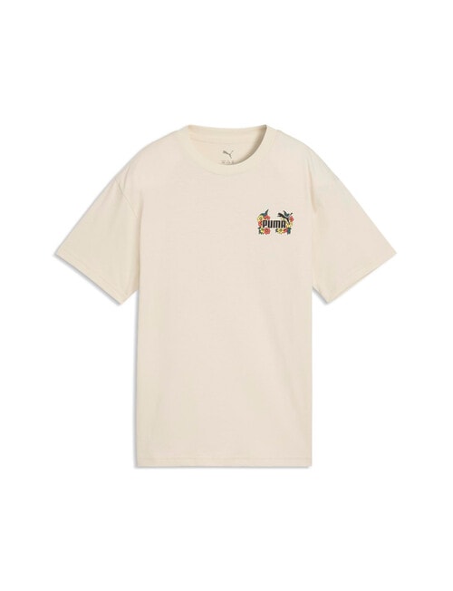 Puma Mid 90s Graphic Telaxed Tee, Alpine Snow product photo