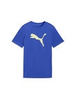 Puma Essentials Cat Logo Short Sleeve Tee, Sapphire product photo